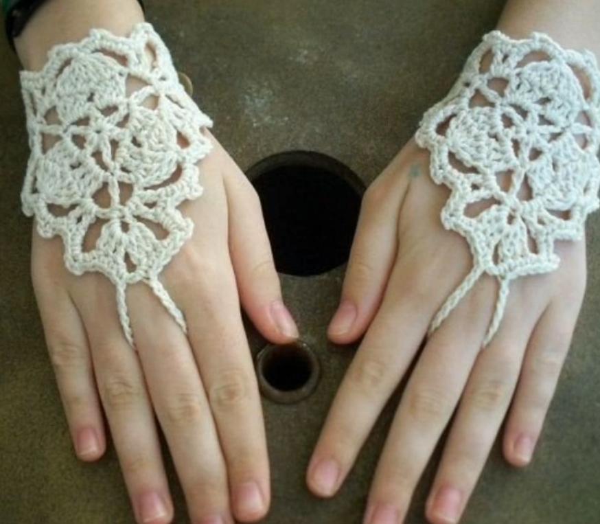 最漂亮的手部装饰品,未来感手部装饰品