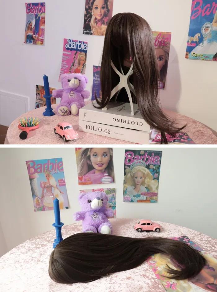 买100元之内的假发,几千元的假发实际效果