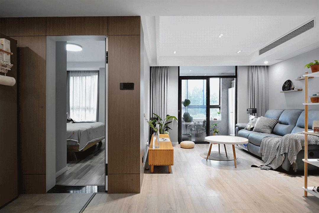 95平北欧风格感受幸福的味道,95平轻奢北欧风格