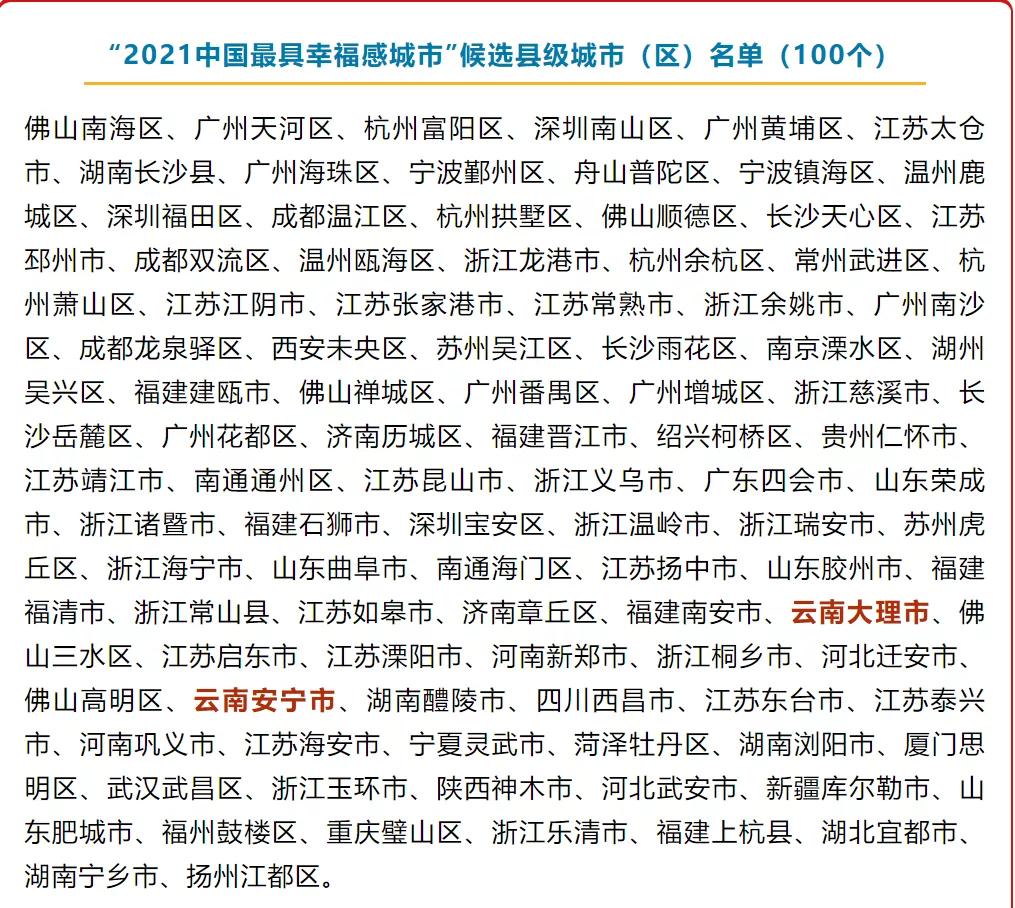 大理人民幸福感高的原因,在大理生活快乐轻松吗