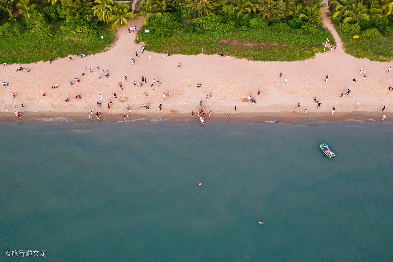 三亚的清晨和晚上,三亚的黄昏美不胜收
