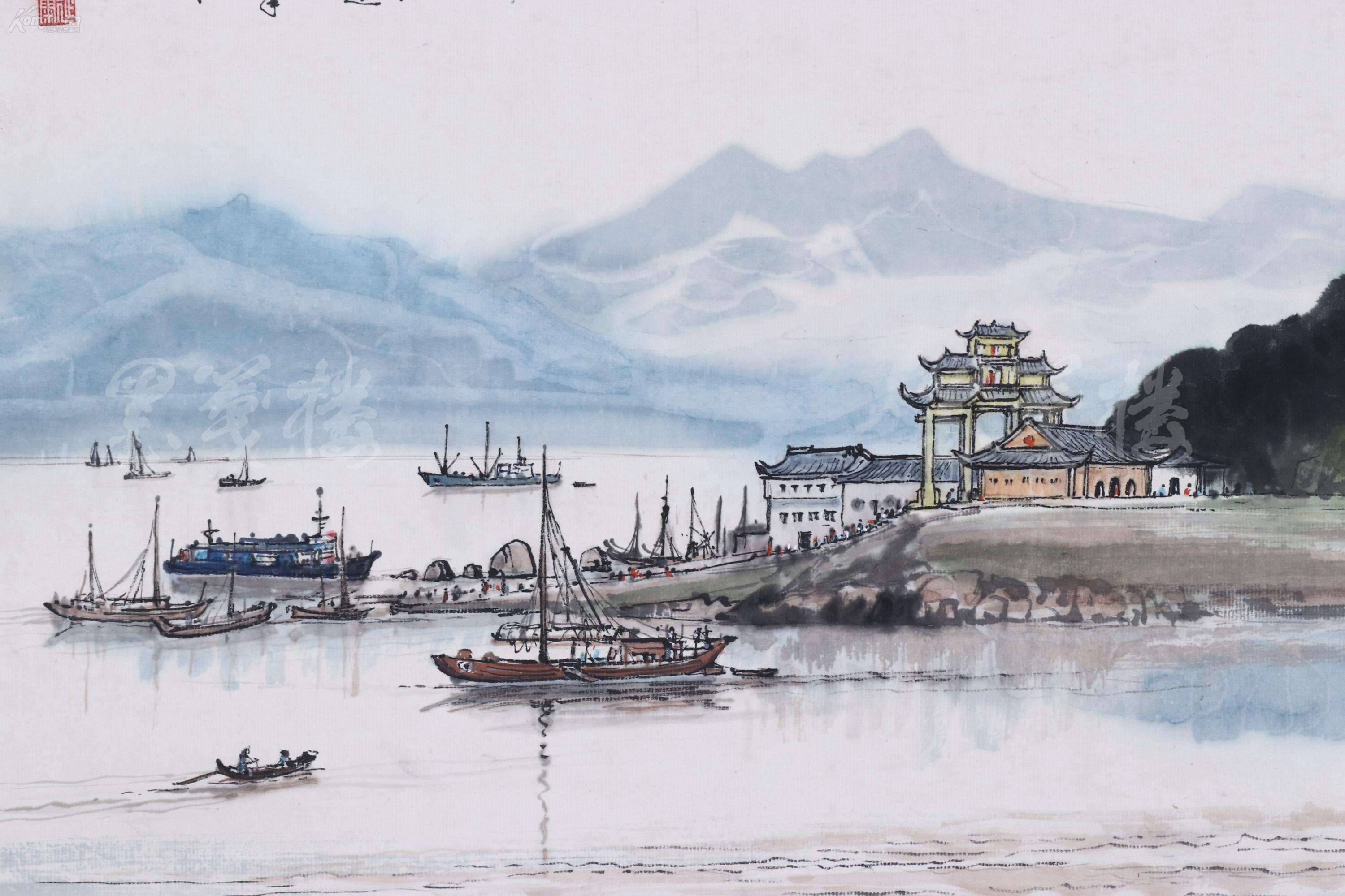 一幅绝美的水墨画,十大绝美水墨山水画