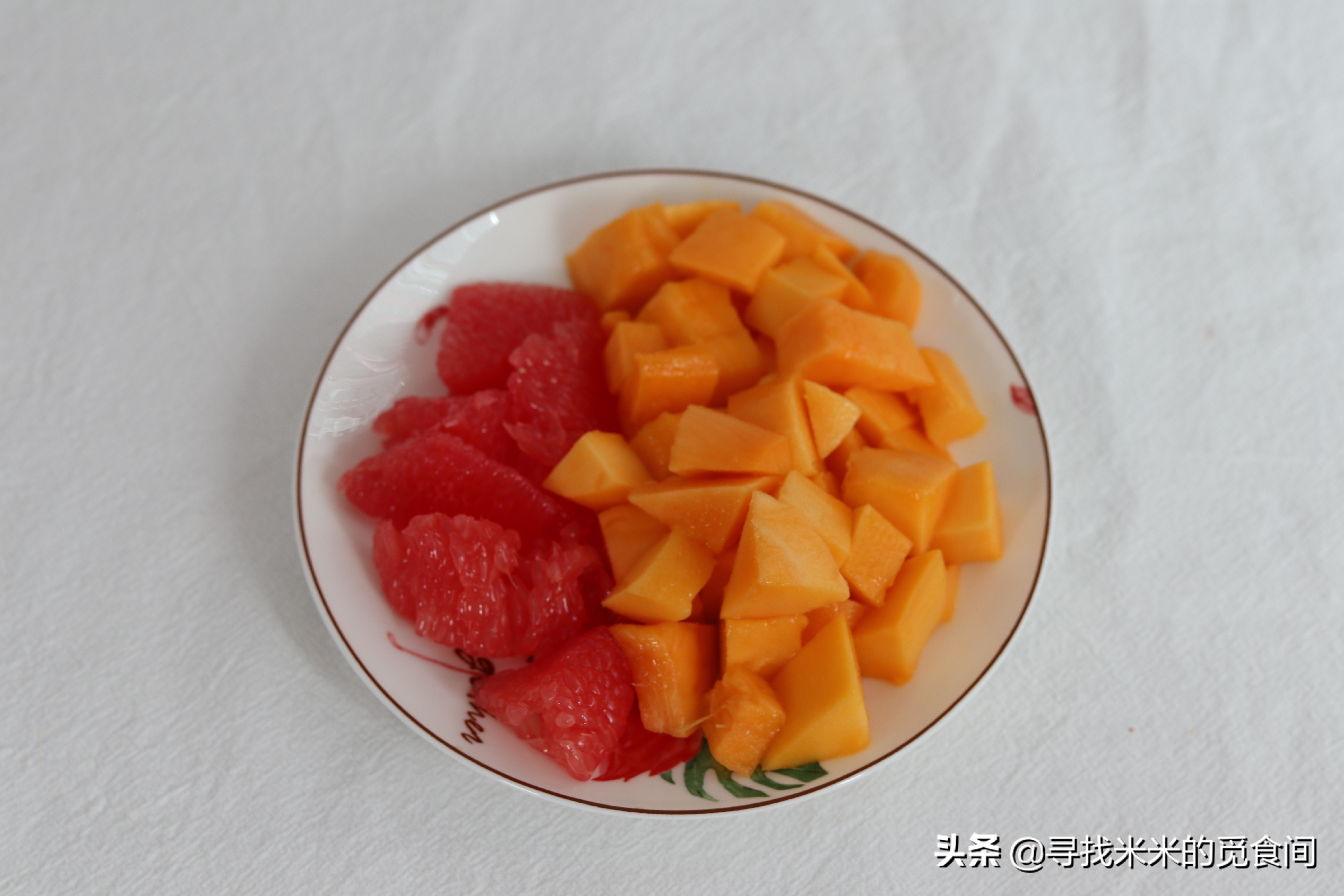 椰奶味浓的杨枝甘露,杨枝甘露教程甜品