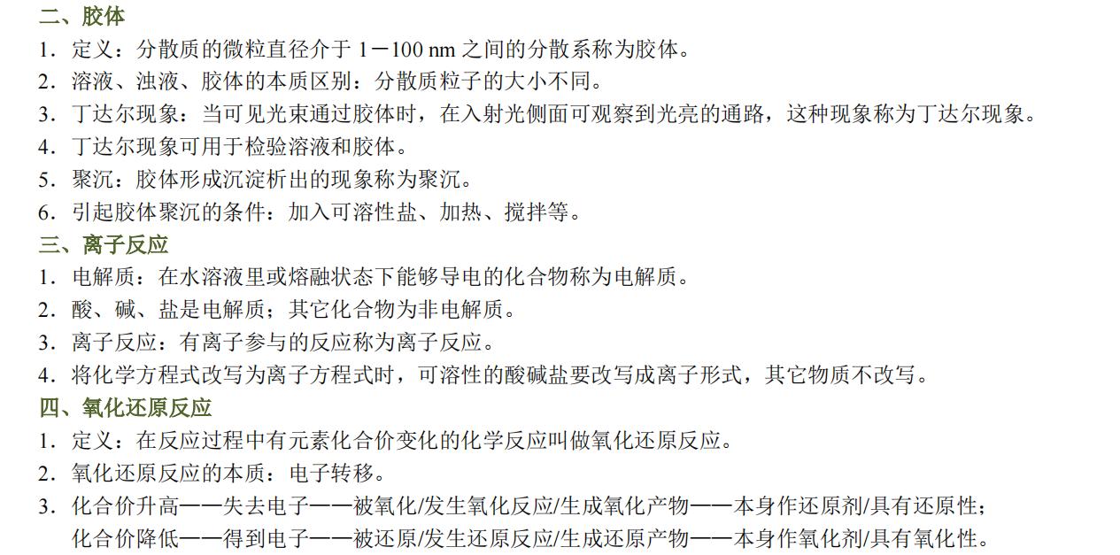 担心会考过不了怎么安慰,高中化学会考怎么复习全在这了