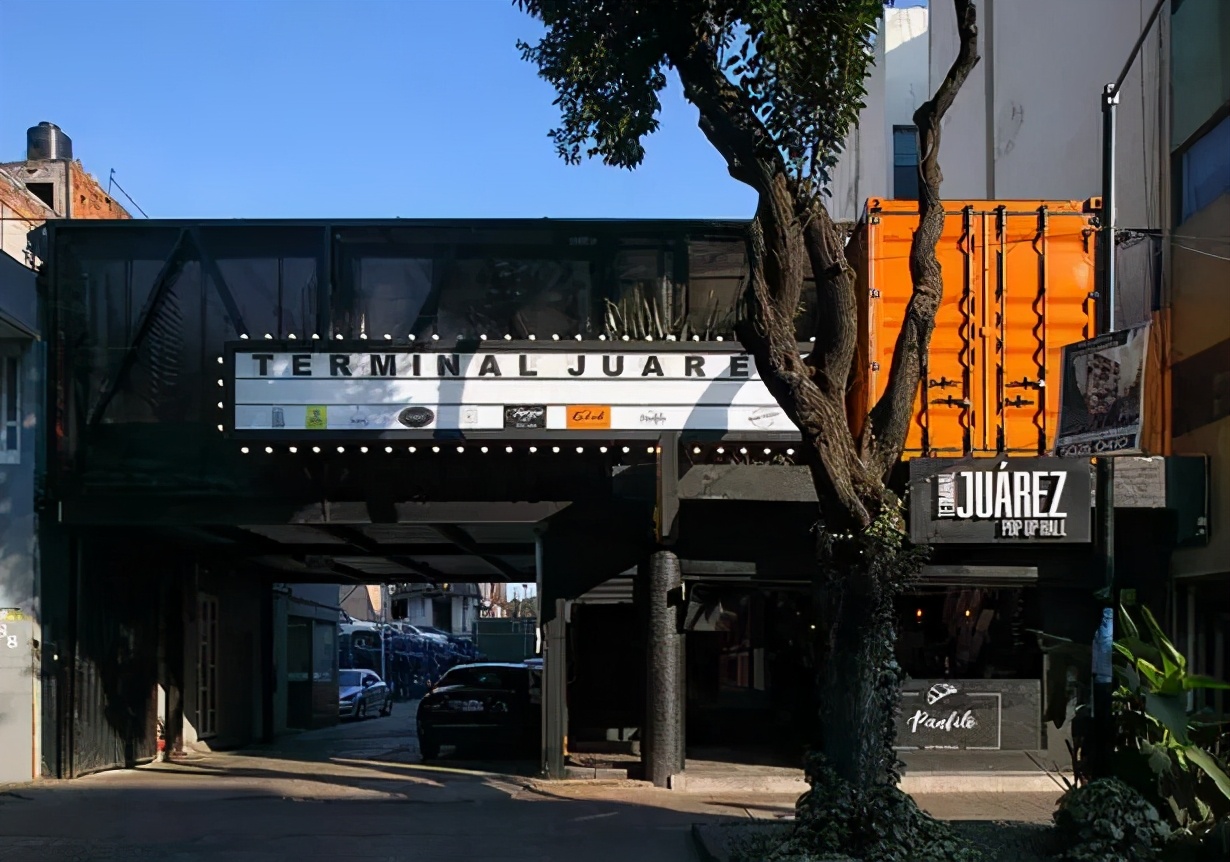 集装箱商业街新模式国外,全球最大集装箱购物中心