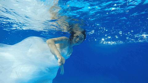 引爆星城！三亚仙气十足的水下摄影来长沙啦~湖南卫视率先取景