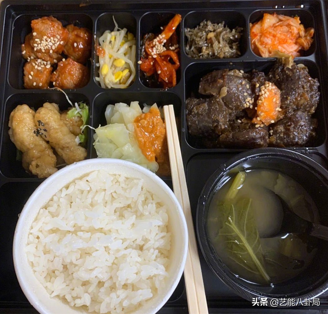 韩国隔离餐的食物,韩国隔离伙食饭菜不够能加不