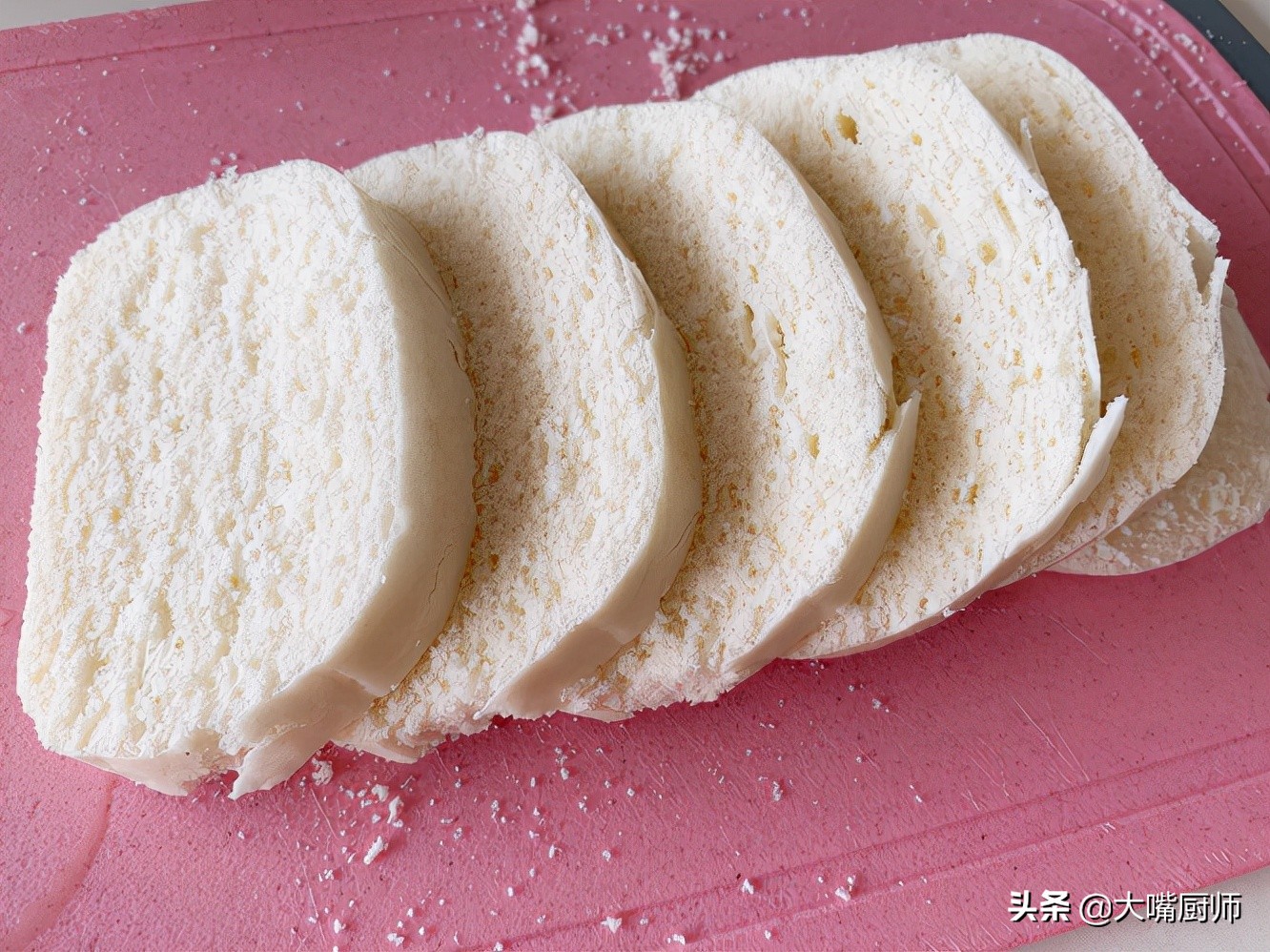 馒头切片裹蛋液做的好吃吗,把馒头切成片蘸蛋液炸着吃