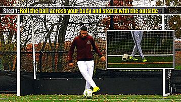 花式足球技巧之三个花式过人技巧,足球花式过人50招小学生