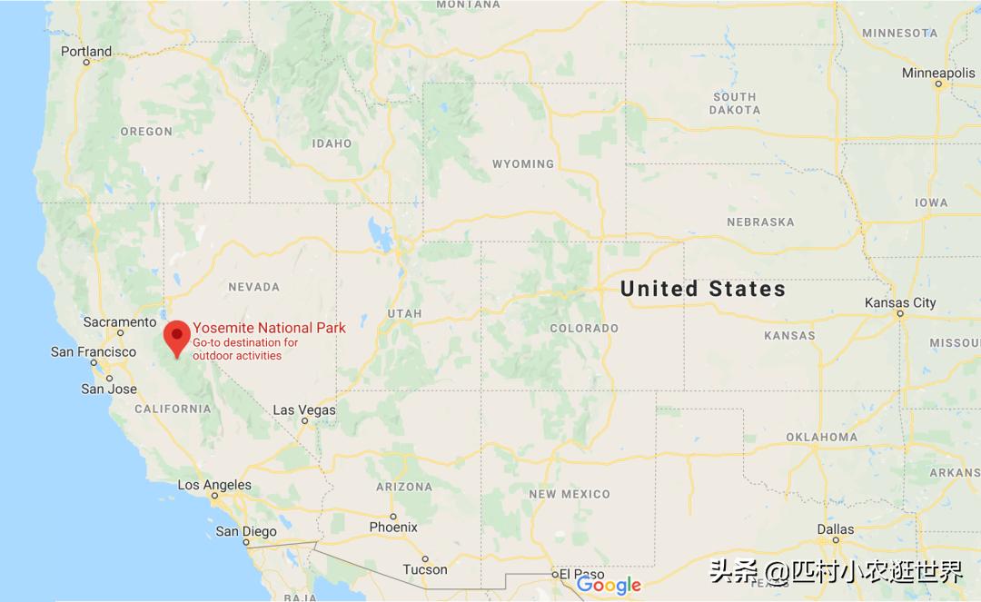 优胜美地国家公园十大景观,优胜美地风景