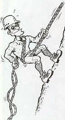 登山垂降技巧,新手大绳攀登技巧