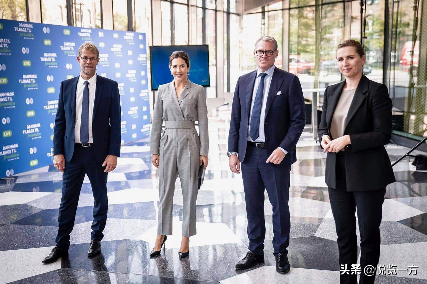 丹麦玛丽王妃穿搭图,丹麦玛格丽特女王穿搭