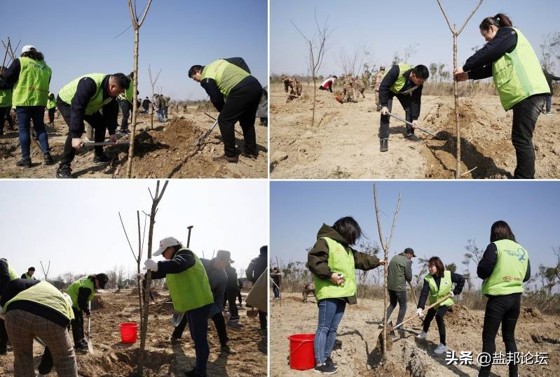 爱心植树公益活动,送温暖东风悦达起亚公益行