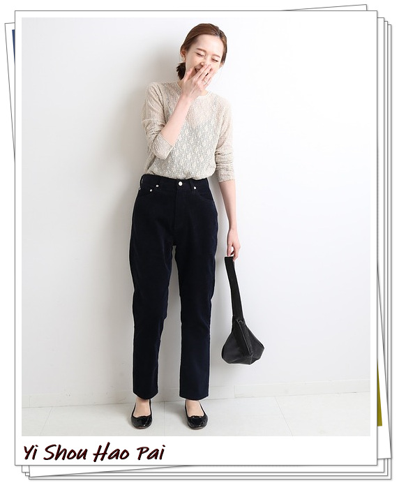 秋冬灯芯绒裤子女,秋冬白色灯芯绒裤子