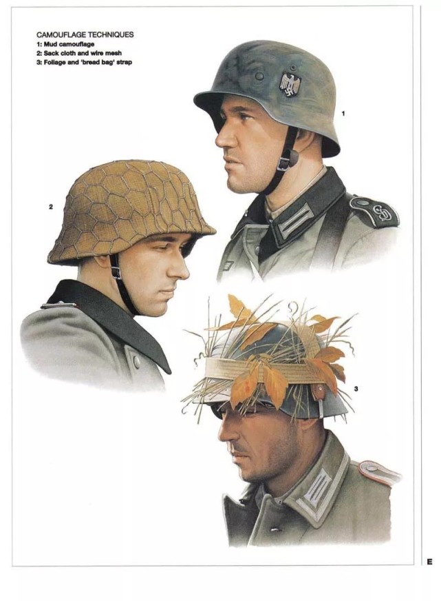 二战德国国防军头盔分类和详解，不愧为二战最优秀头盔