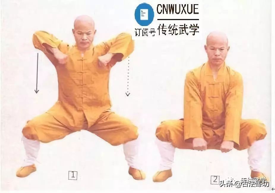 马步站桩功教学视频,太极马步站桩