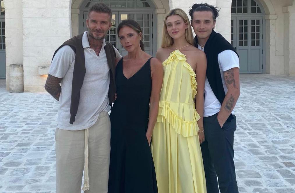 贝克汉姆儿子啃老吗,贝克汉姆和三个帅气儿子