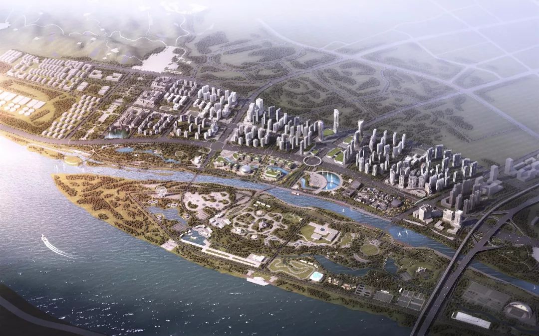 月亮岛文旅新城与会展新城,月亮岛文旅新城超高层