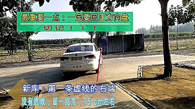 倒库失误,倒库让教练无语