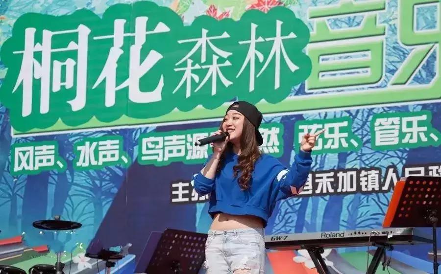 再过2天！仁寿森林音乐节来了，桐子花开满山头，粉白若雪！