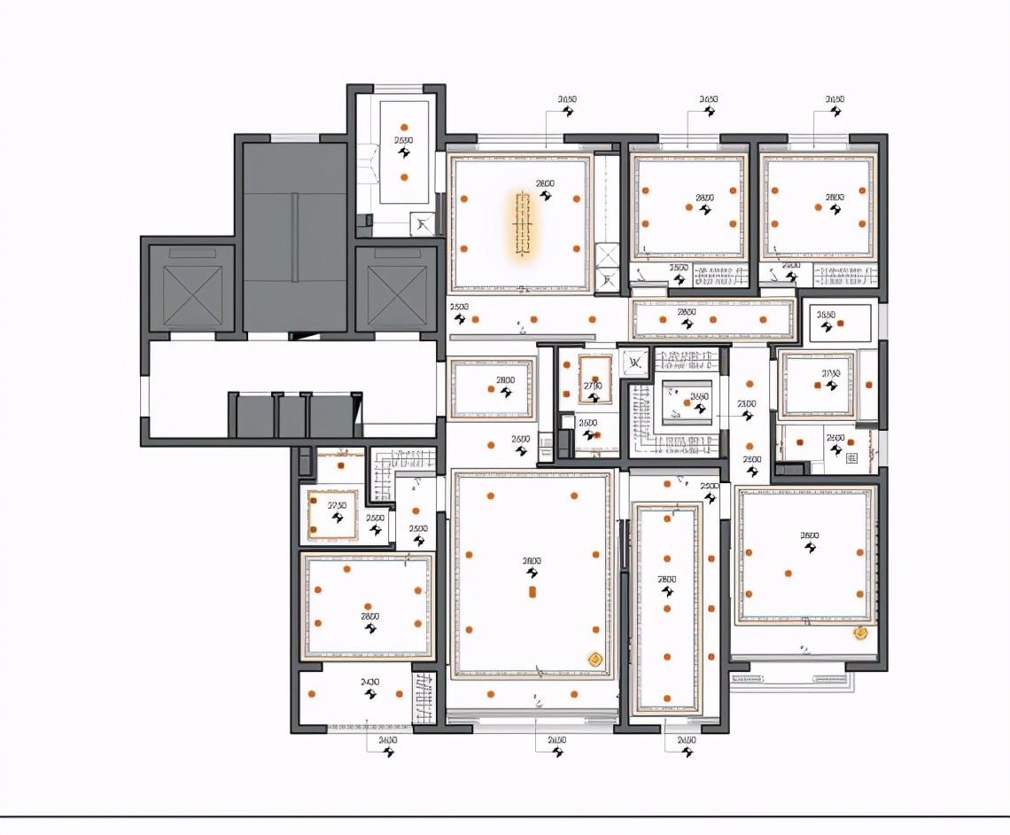 室内设计优秀平面方案,室内设计100个创意平面布置图
