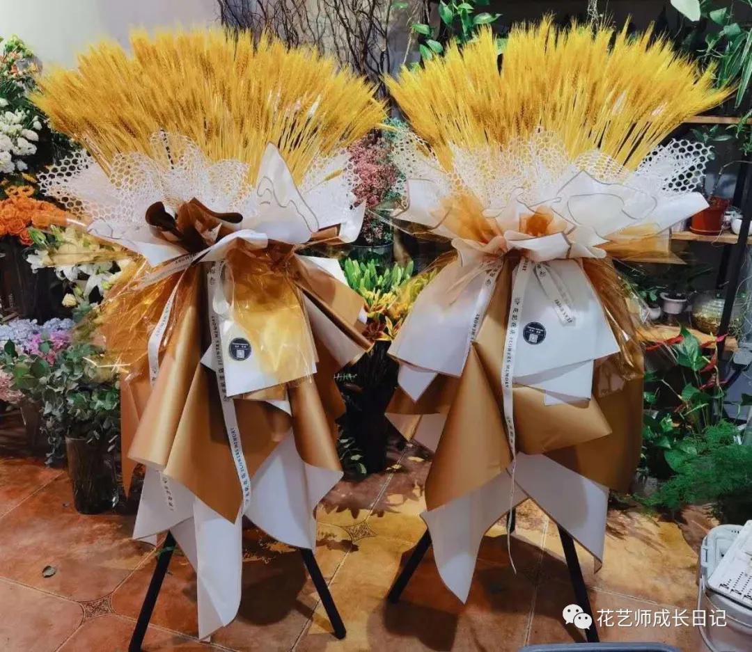 开业季特辑|一片金灿灿,开业造势招财大麦花礼