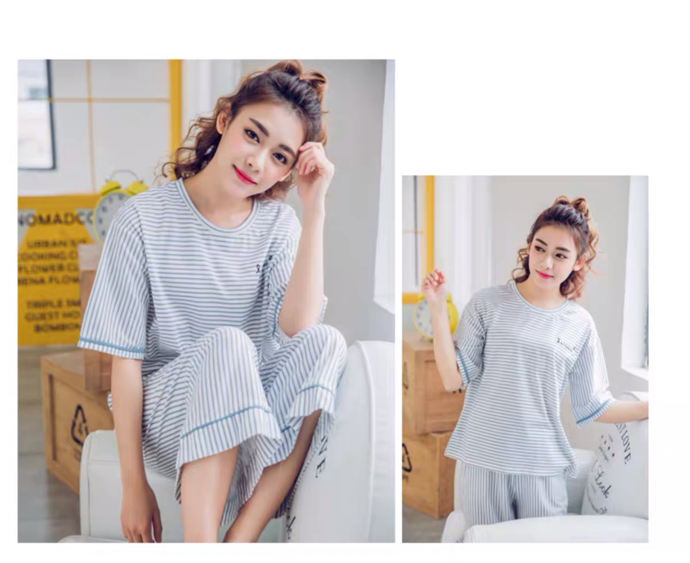 夏日少女风|10款家居服穿出高甜感