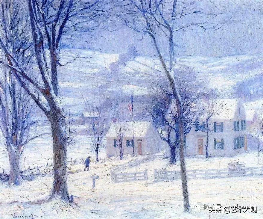 第一届当代油画风景作品展,外国油画风景大师技法视频