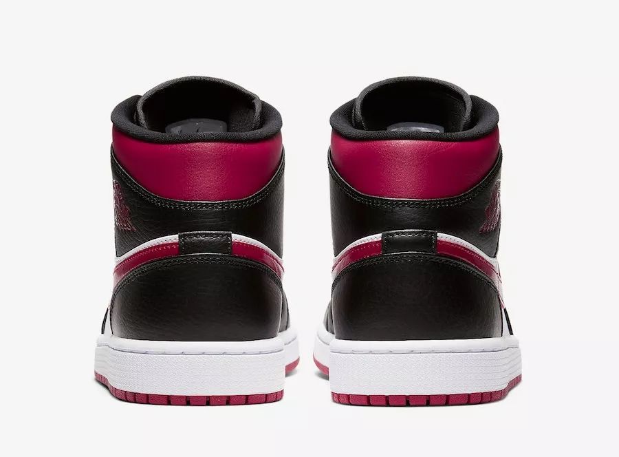 aj1中帮黑粉脚趾2019穿搭,aj1黑红脚趾低帮纯原对比