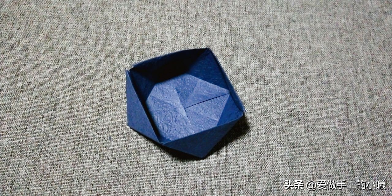 折纸大花瓶简单又漂亮,折纸花瓶高颜值