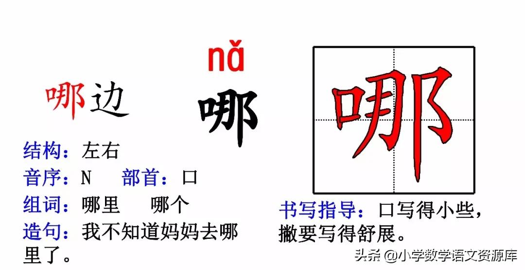 二年级上册生字部首组词造句表格,二年级上册生字偏旁部首造句