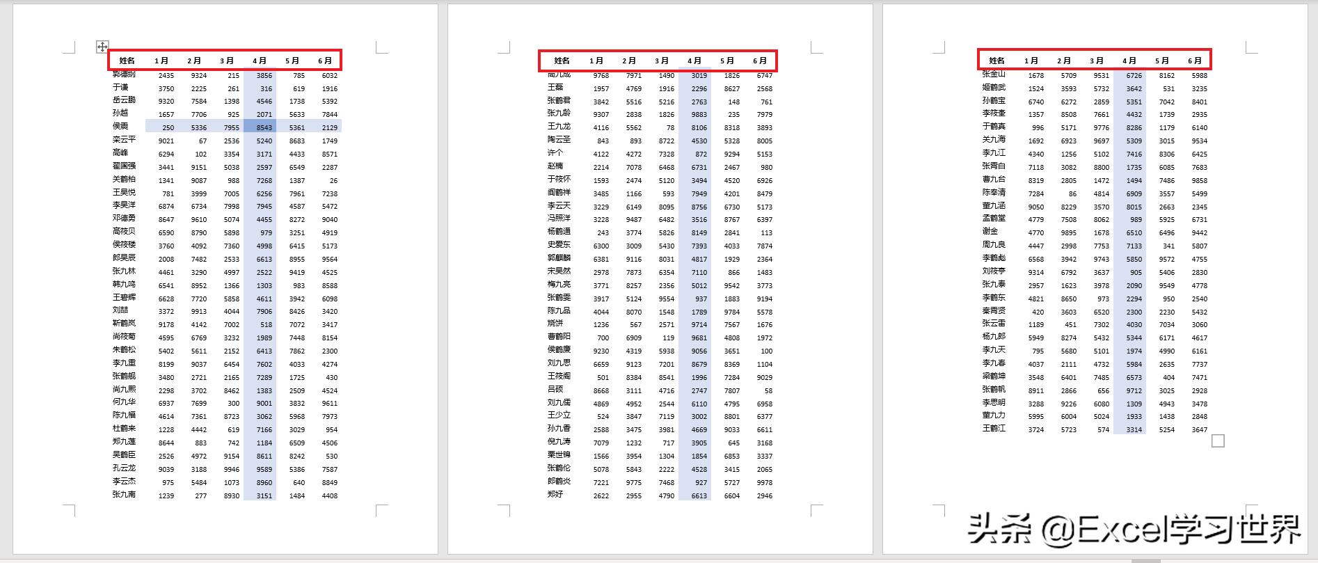 excel表格如何设置打印每张有标题,excel如何把表格设置刚好大小打印
