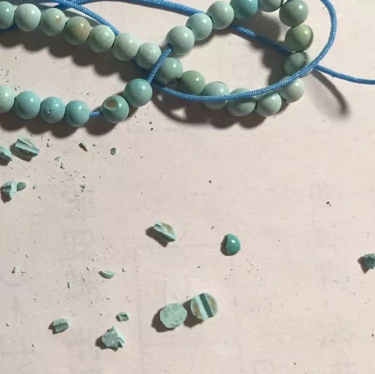 绿松石被搓碎了，万万没想到的是……
