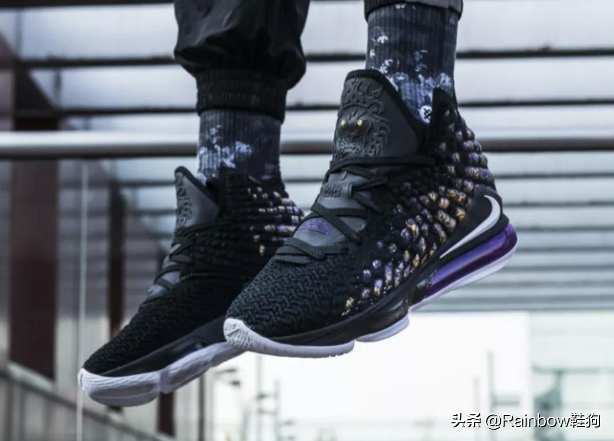 詹姆斯17-19战靴,詹姆斯17代实战测评迷彩