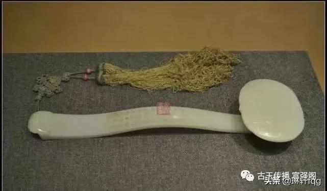 清代玉如意顶级玉器,故宫玉如意祥云