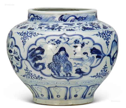 元青花早期釉面和青花特征,元青花青花特征