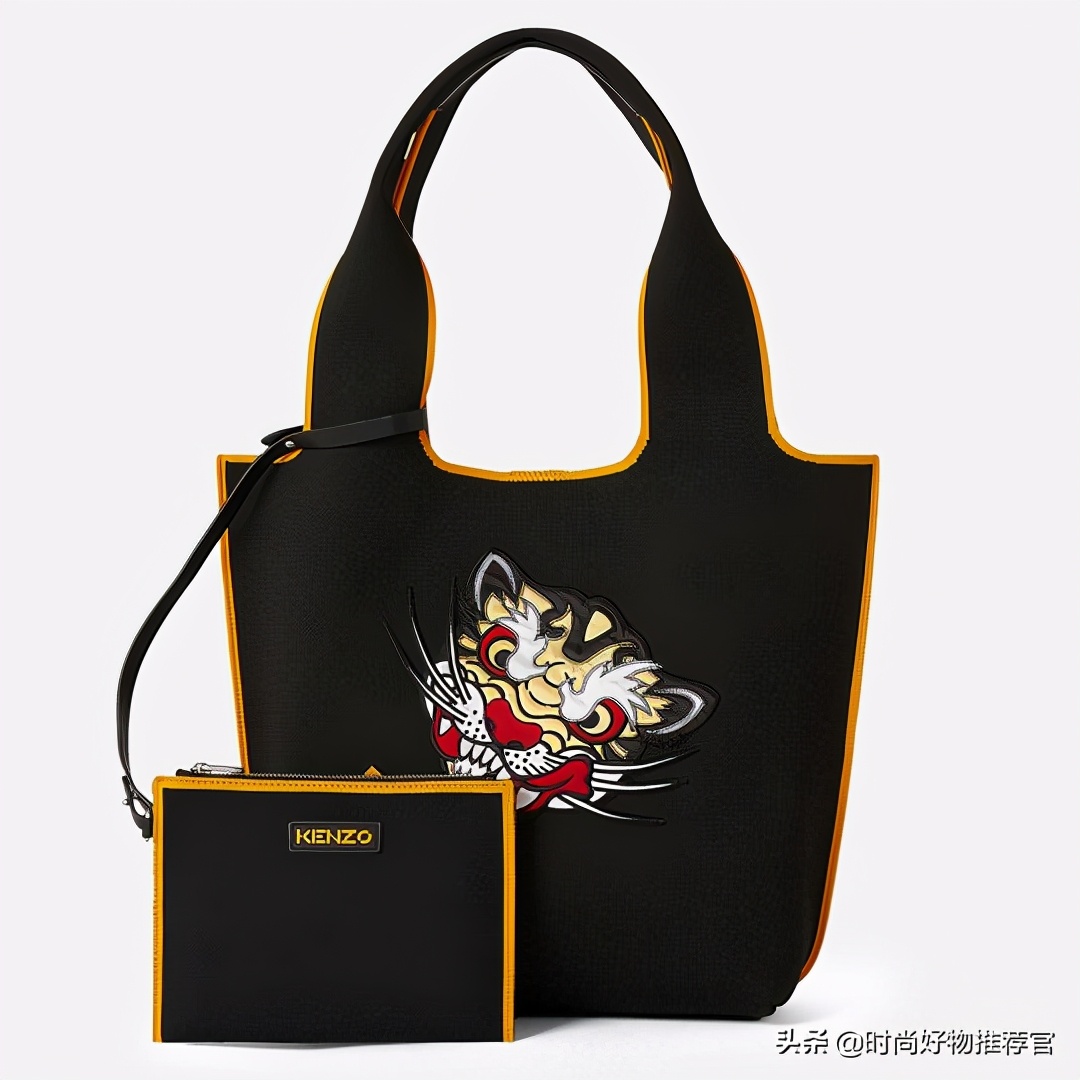 kenzo刺绣虎头包,kenzo刺绣款