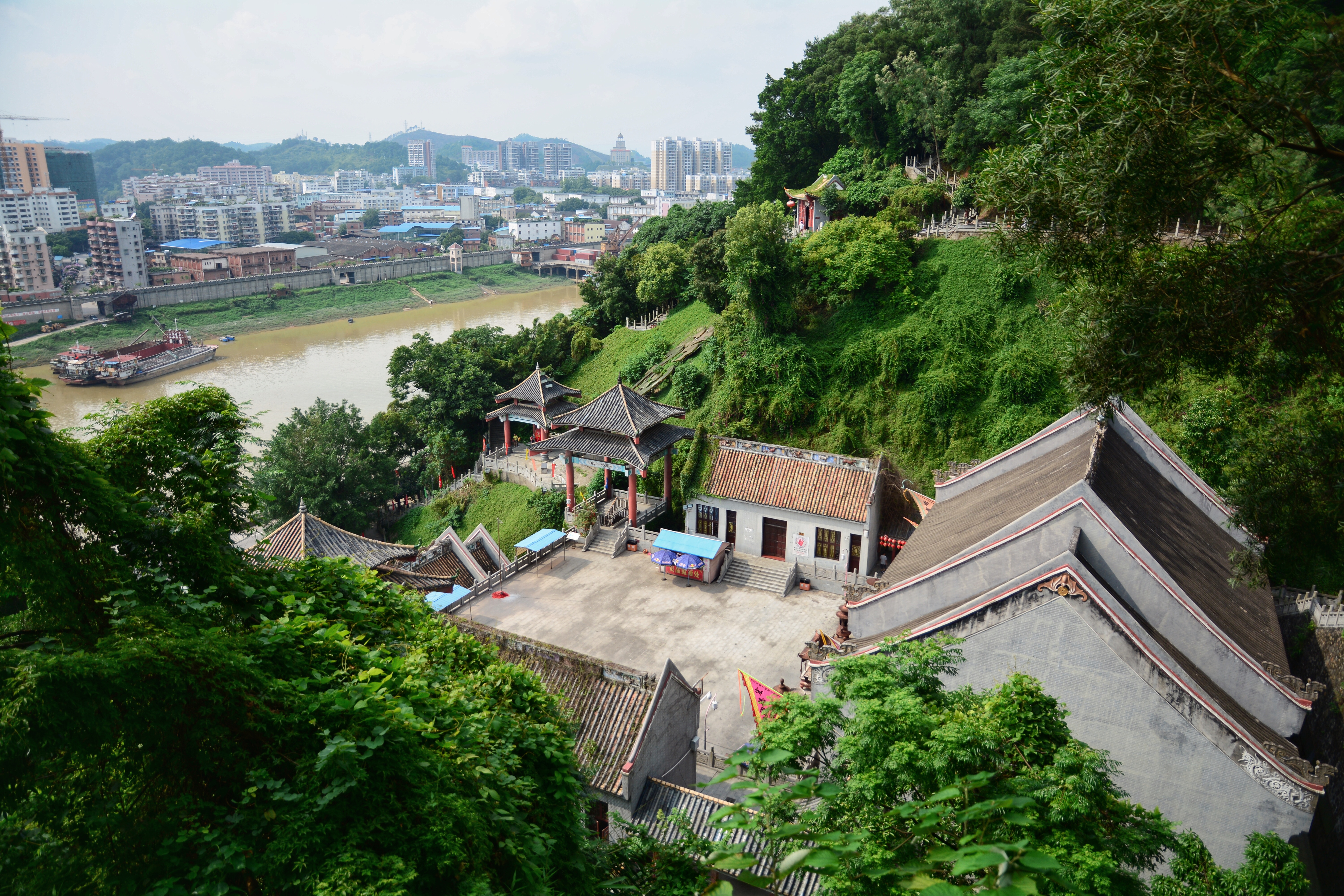 中国最出名的龙母庙在哪里,梧州龙母庙历史文化长廊