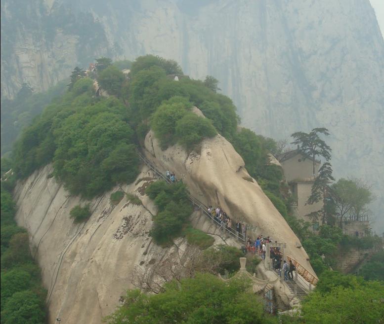 华山北峰到中峰东峰时间,北峰到东峰一定通过中峰吗