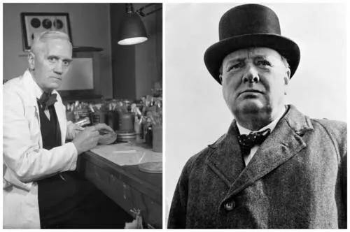 英国青霉素是谁发明的,青霉素发明者弗莱明与丘吉尔故事