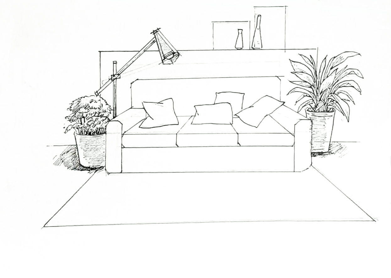 家具马克笔效果图,马克笔怎么上家具颜色搭配