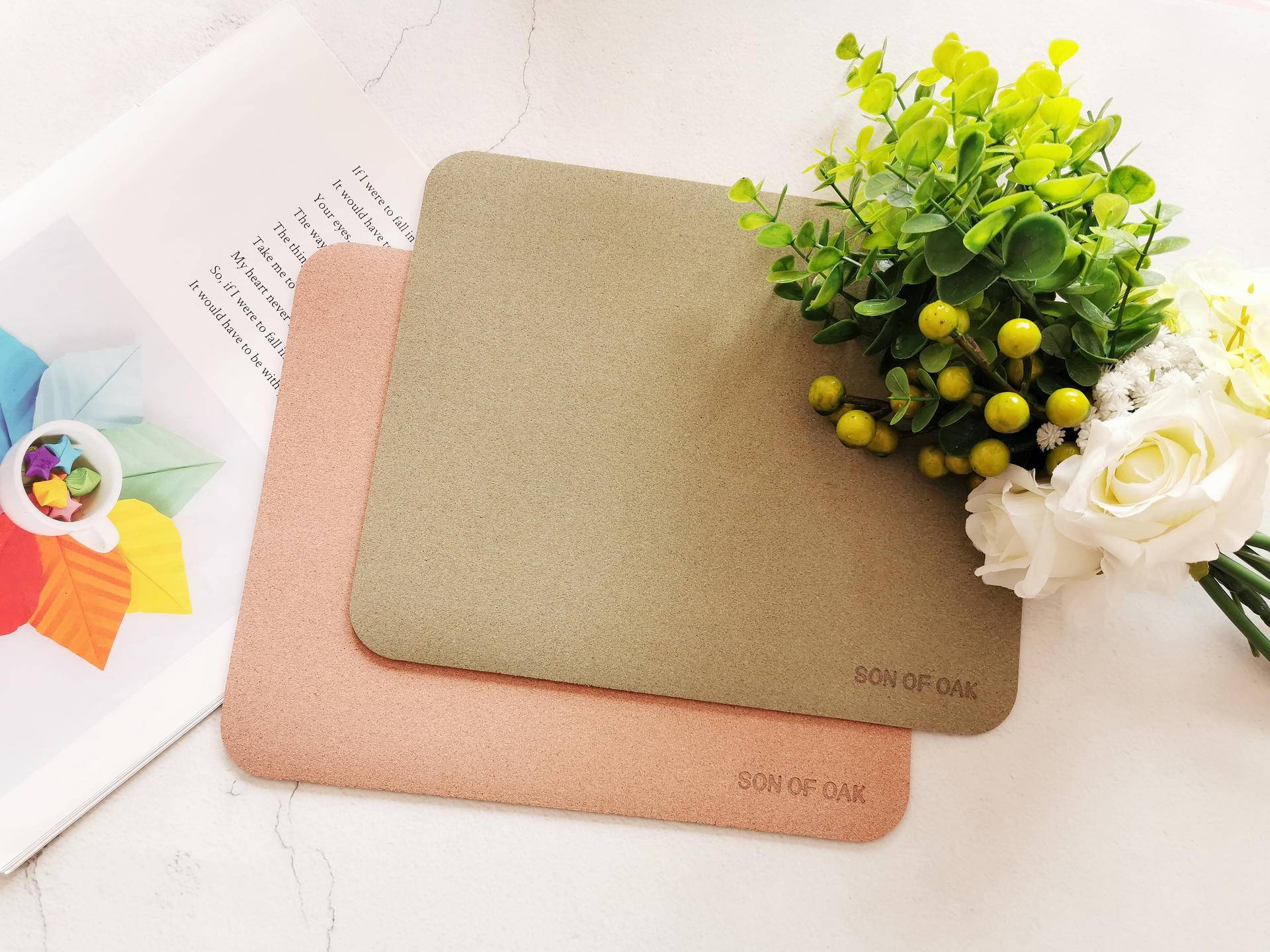 堪比粗面鼠标垫顺滑的细面鼠标垫,橡儿软木鼠标垫测评