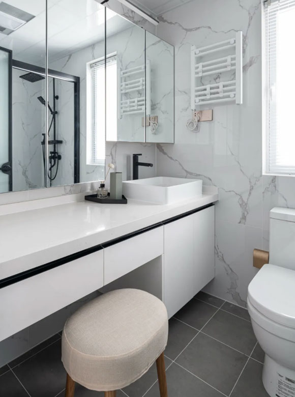 125平做两个房间,125平大厨房装修效果图