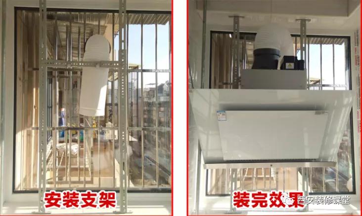 厨房一面墙全是窗户如何收纳,大玻璃窗厨房收纳