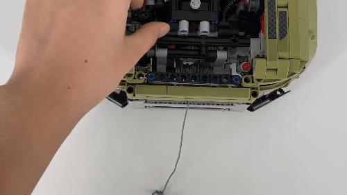 乐高路虎42110拼装详细过程,乐高路虎42110