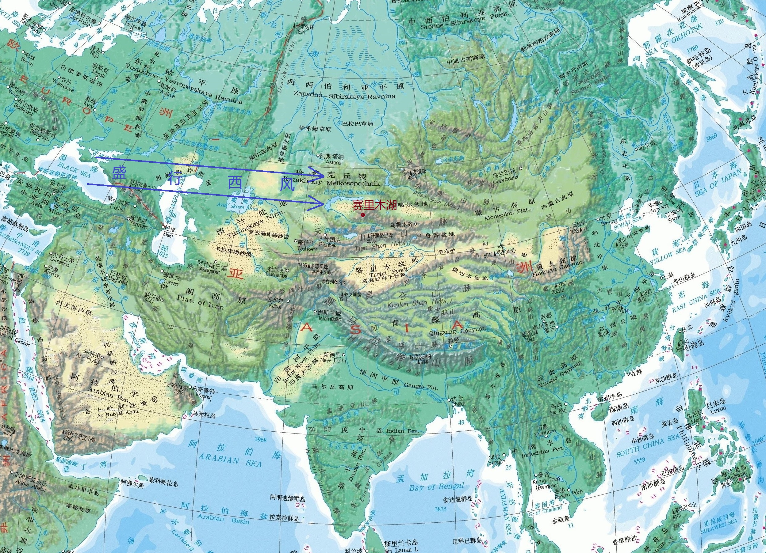 新疆赛里木湖有尽头吗,中国新疆赛里木湖长哪样