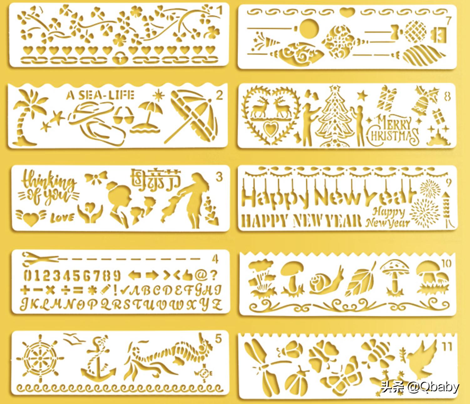 手抄报绘画必备小技能图,手抄报的绘画技巧