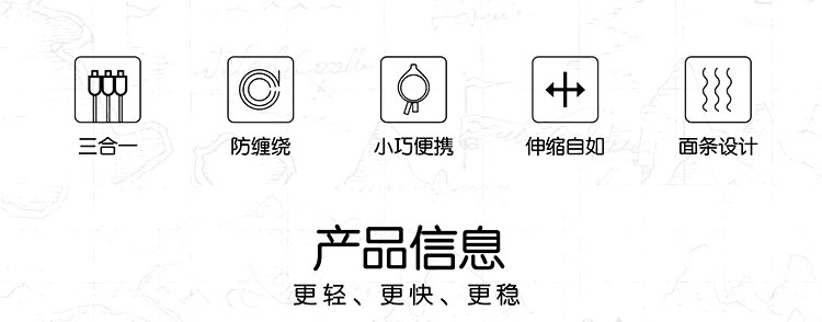 海贼王正版数据线,海贼王三合一数据线