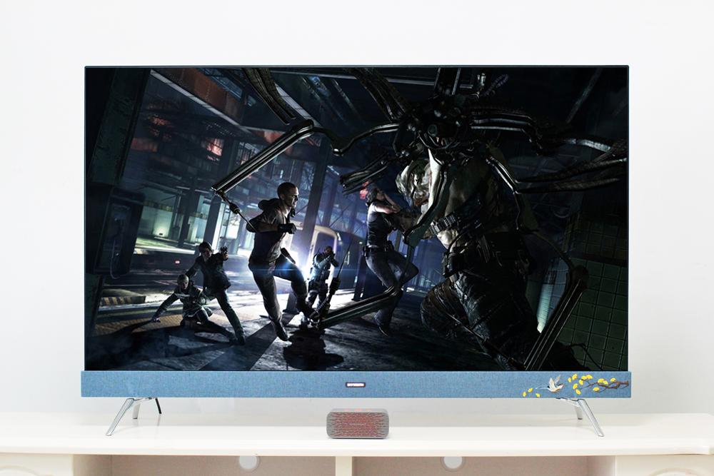 智慧家庭尽是惊喜，刺绣电视创维55H10与天猫精灵方糖交互体验评测