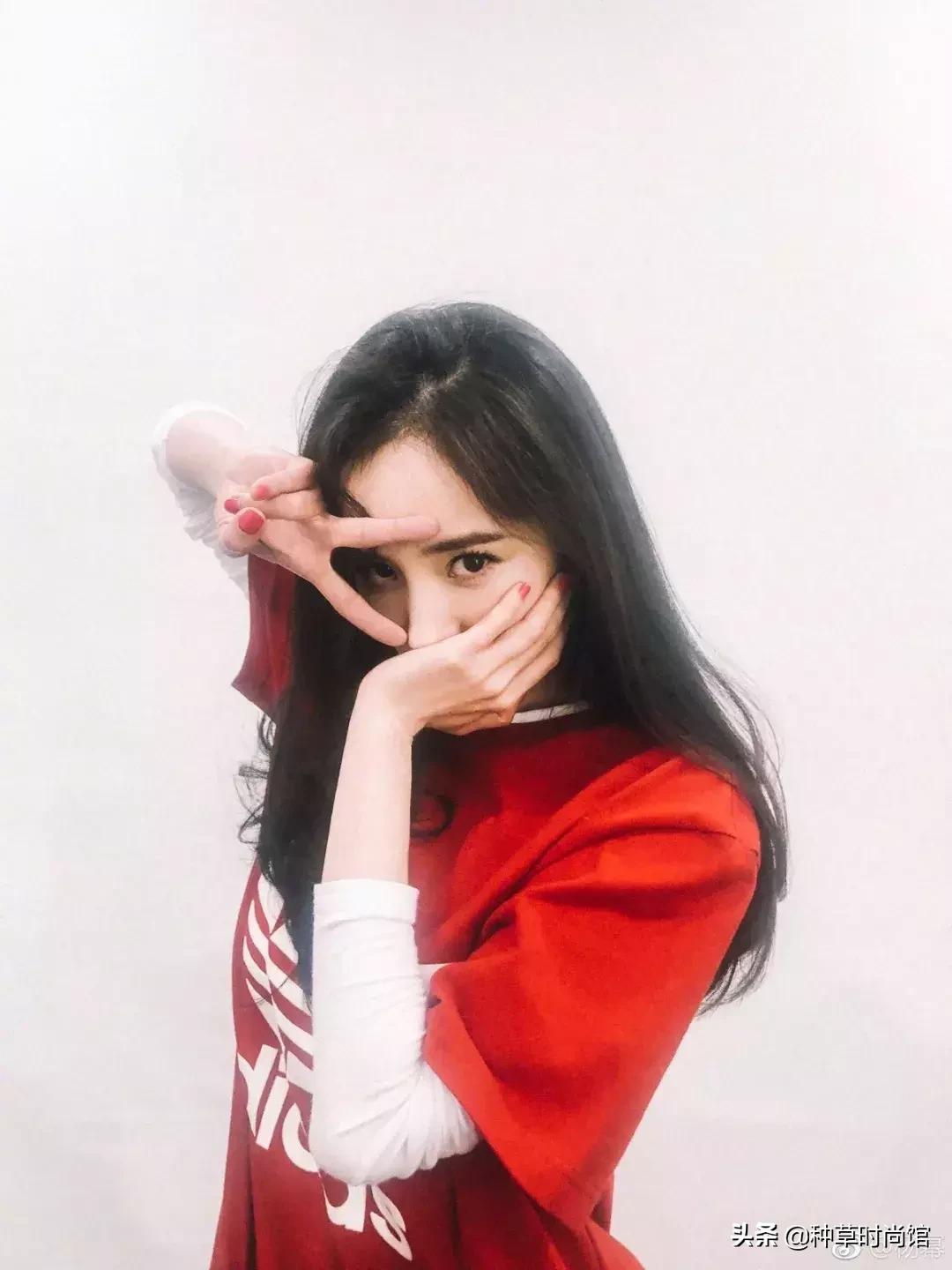 杨幂时尚穿搭太美,杨幂各种撩汉